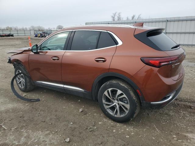 LRBFZPR49MD053551 - 2021 BUICK ENVISION ESSENCE Շագանակագույն լուսանկար 2