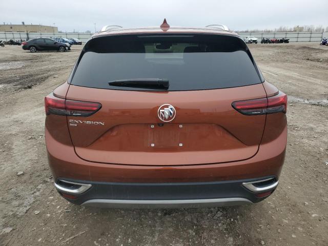 LRBFZPR49MD053551 - 2021 BUICK ENVISION ESSENCE Շագանակագույն լուսանկար 6