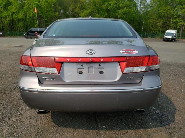 KMHFC46F38A255635 - 2008 HYUNDAI AZERA SE SILVER photo 6