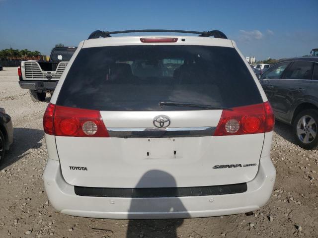 5TDZA22C36S547700 - 2006 TOYOTA SIENNA XLE WHITE photo 6