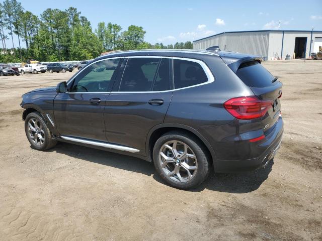 5UXTY3C05L9D50633 - 2020 BMW X3 SDRIVE30I BLACK photo 2