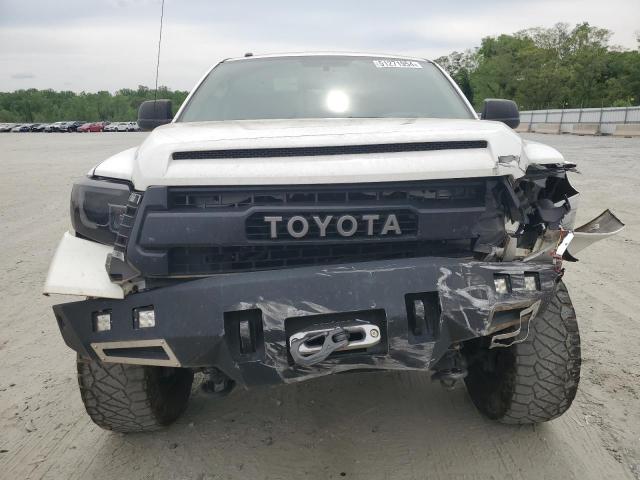 5TFUW5F15FX483837 - 2015 TOYOTA TUNDRA DOUBLE CAB SR/SR5 WHITE photo 5