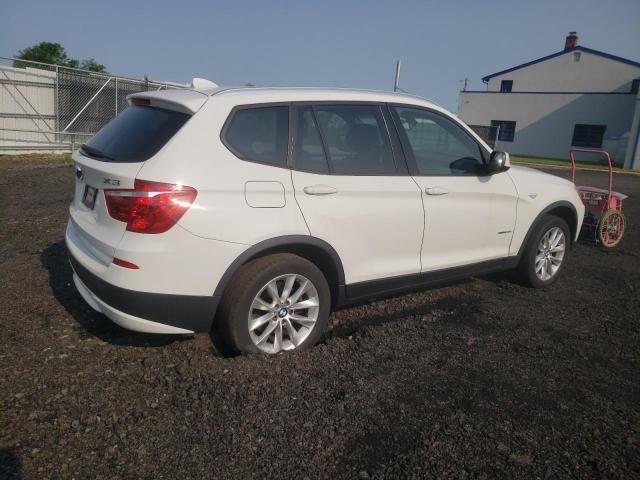 5UXWX9C54D0D04361 - 2013 BMW X3 XDRIVE28I WHITE photo 3