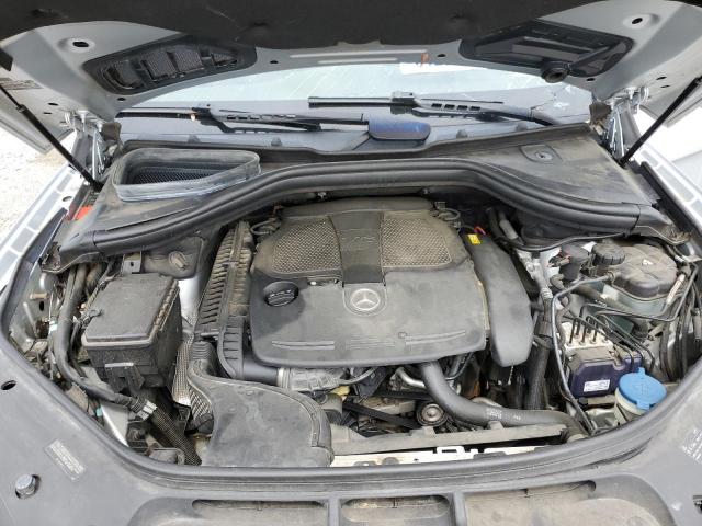 4JGDA5HB5CA015850 - 2012 MERCEDES-BENZ ML 350 4MATIC SILVER photo 11