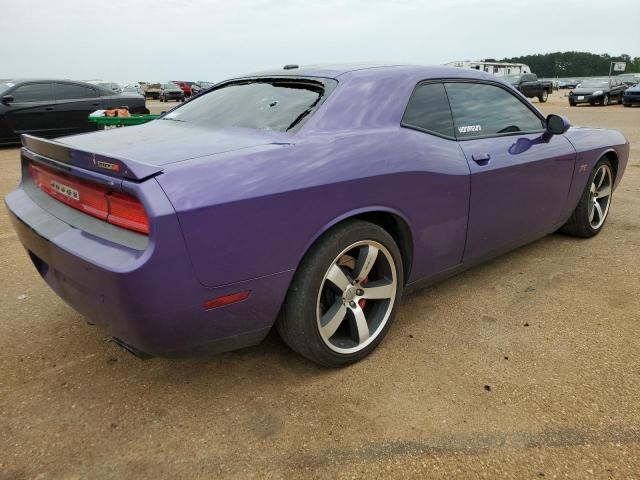 2C3CDYCJXDH676563 - 2013 DODGE CHALLENGER SRT-8 PURPLE photo 3