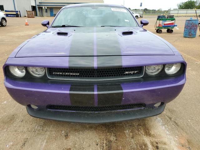 2C3CDYCJXDH676563 - 2013 DODGE CHALLENGER SRT-8 PURPLE photo 5