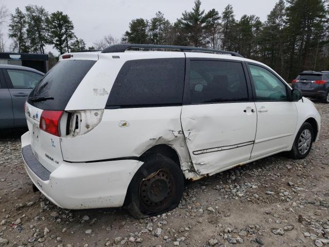 5TDZA23C86S477416 - 2006 TOYOTA SIENNA CE WHITE photo 3