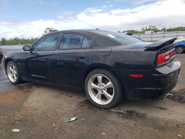 2B3CL5CTXBH515739 - 2011 DODGE CHARGER R/T BLACK photo 2