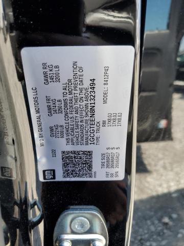 1GCGTEEN8N1323494 - 2022 CHEVROLET COLORADO ZR2 BLACK photo 12