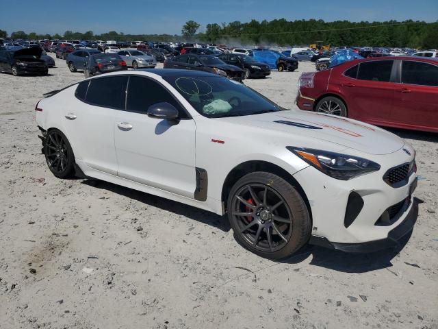 KNAE45LC3J6030599 - 2018 KIA STINGER GT1 WHITE photo 4