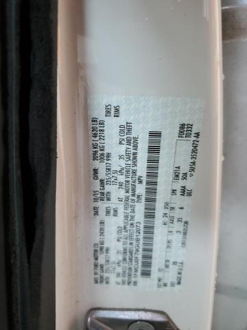 1FMCU0F79GUB12073 - 2016 FORD ESCAPE S WHITE photo 13