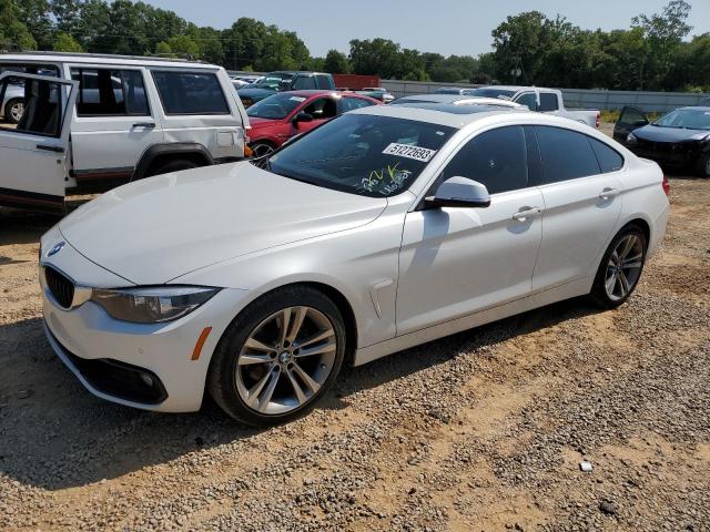 WBA4J1C57KBU67321 - 2019 BMW 430I GRAN COUPE WHITE photo 1