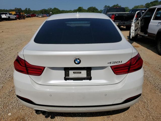 WBA4J1C57KBU67321 - 2019 BMW 430I GRAN COUPE WHITE photo 6