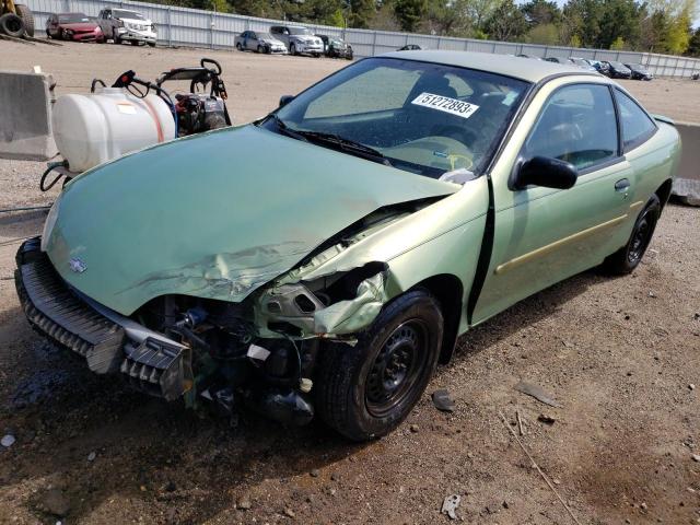 1G1JC124627305023 - 2002 CHEVROLET CAVALIER GREEN photo 1