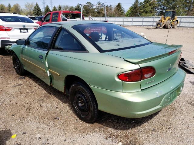 1G1JC124627305023 - 2002 CHEVROLET CAVALIER GREEN photo 2