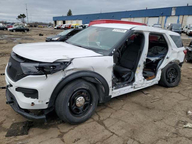 1FM5K8AB5NGA04859 - 2022 FORD EXPLORER POLICE INTERCEPTOR 白色 照片 1