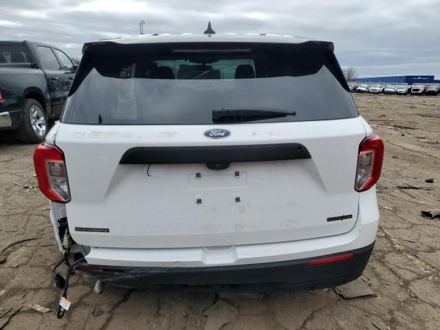 1FM5K8AB5NGA04859 - 2022 FORD EXPLORER POLICE INTERCEPTOR 白色 照片 6