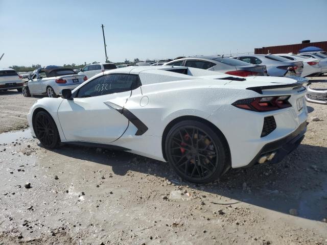 1G1YA2D47N5109812 - 2022 CHEVROLET CORVETTE STINGRAY 1LT WHITE photo 2