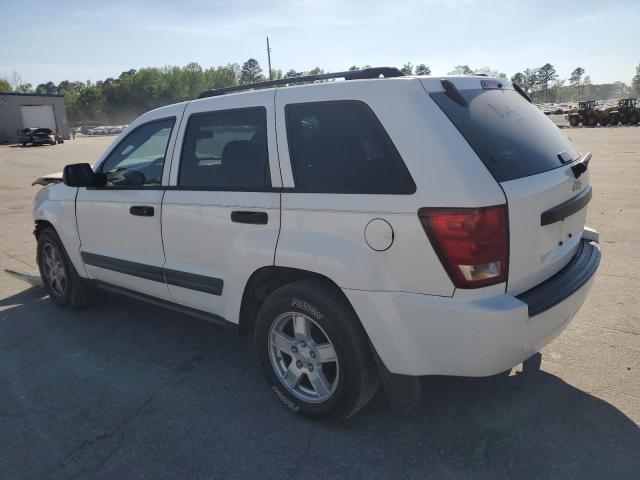 1J4GS48K85C723925 - 2005 JEEP GRAND CHER LAREDO WHITE photo 2