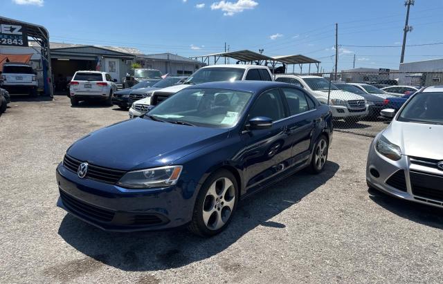 3VWD17AJ7EM294979 - 2014 VOLKSWAGEN JETTA SE BLUE photo 2