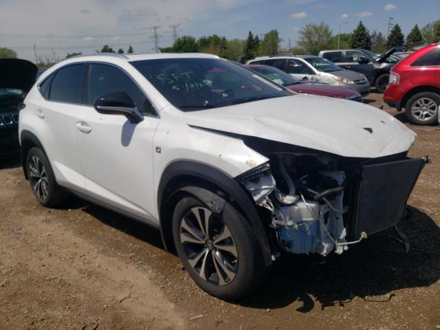 JTJBARBZXJ2175638 - 2018 LEXUS NX 300 BASE თეთრი ფოტო 4