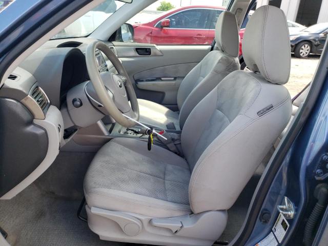 JF2SH6BC3AH780169 - 2010 SUBARU FORESTER XS Blau Foto 7