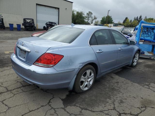 JH4KB16546C004215 - 2006 ACURA RL BLUE photo 3