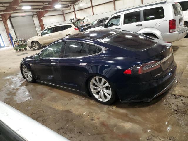 5YJSA1DN0CFP01810 - 2012 TESLA MODEL S Կապույտ լուսանկար 2