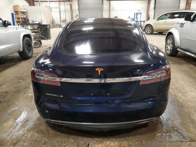 5YJSA1DN0CFP01810 - 2012 TESLA MODEL S Կապույտ լուսանկար 6