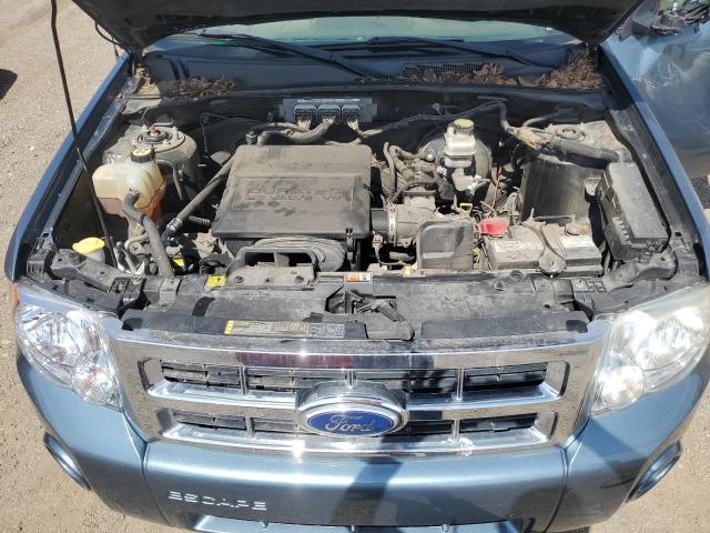 1FMCU0DG8CKA90558 - 2012 FORD ESCAPE XLT BLUE photo 12