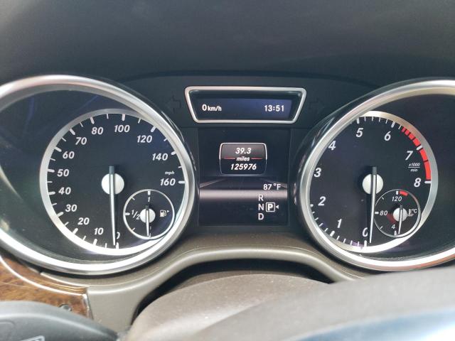 4JGDA5HBXDA212255 - 2013 MERCEDES-BENZ ML 350 4MATIC BLUE photo 9