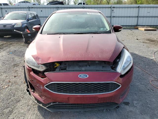 1FADP3K23GL228277 - 2016 FORD FOCUS SE MAROON photo 5