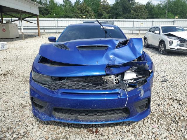 2C3CDXL94KH541785 - 2019 DODGE CHARGER SRT HELLCAT BLUE photo 5