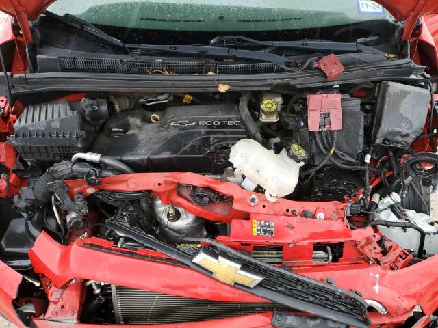 KL8CD6SA1HC754683 - 2017 CHEVROLET SPARK 1LT RED photo 11