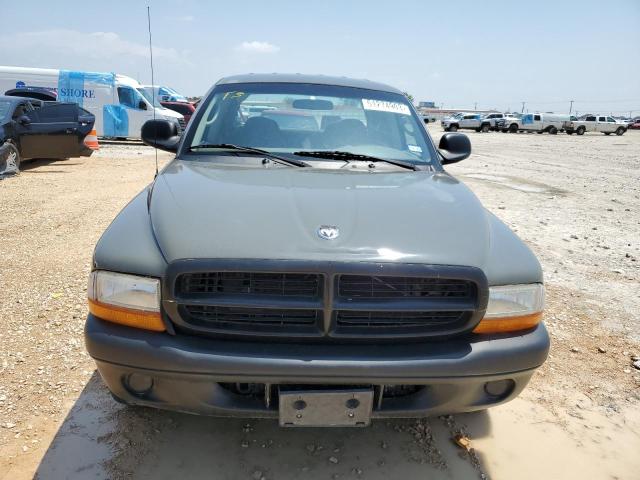 1B7GL2AN31S153909 - 2001 DODGE DAKOTA QUAD GRAY photo 5