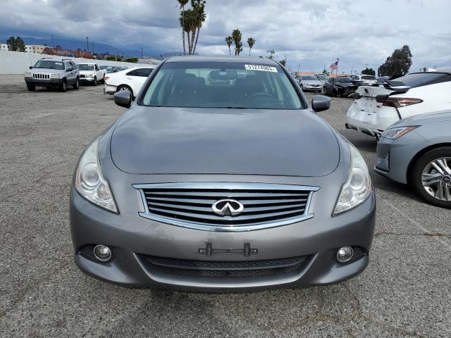 JN1CV6AP6DM723043 - 2013 INFINITI G37 BASE GRAY photo 5