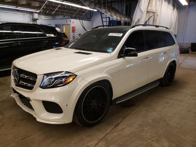 4JGDF7FE6JB013557 - 2018 MERCEDES-BENZ GLS 63 AMG 4MATIC WHITE photo 1