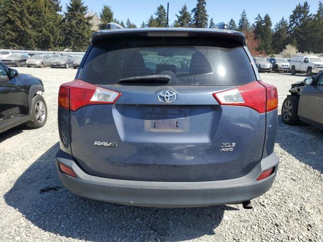 2T3RFREV0DW059680 - 2013 TOYOTA RAV4 XLE GRAY photo 6