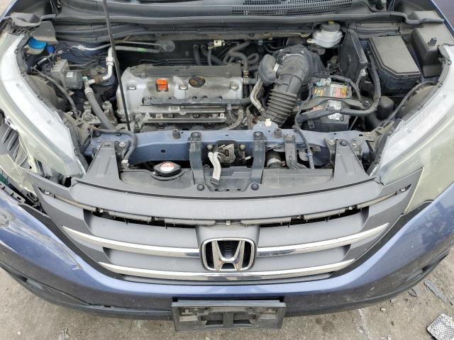 2HKRM4H79DH639295 - 2013 HONDA CR-V EXL BLUE photo 11