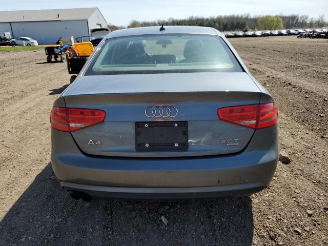 WAUBFAFL5EN010481 - 2014 AUDI A4 PREMIUM GRAY photo 6