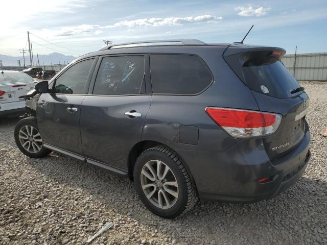 5N1AR2MM0EC614714 - 2014 NISSAN PATHFINDER S GRAY photo 2