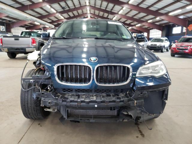 5UXFG2C51DL788945 - 2013 BMW X6 XDRIVE35I BLUE photo 5