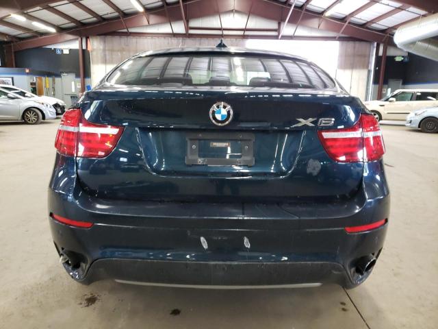 5UXFG2C51DL788945 - 2013 BMW X6 XDRIVE35I BLUE photo 6