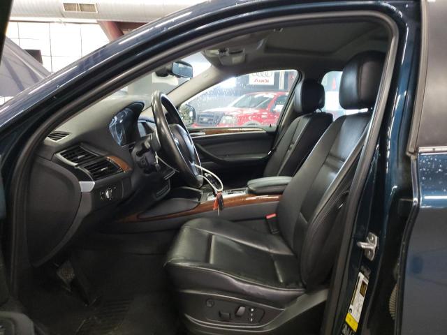 5UXFG2C51DL788945 - 2013 BMW X6 XDRIVE35I BLUE photo 7