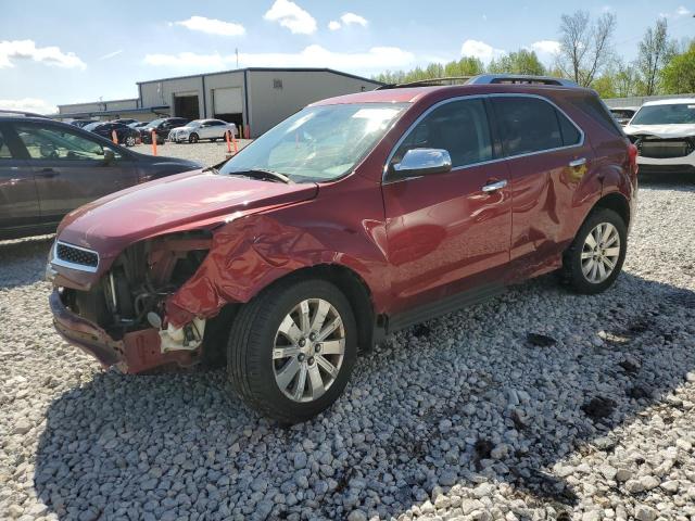 2CNFLGEW4A6231592 - 2010 CHEVROLET EQUINOX LTZ RED photo 1