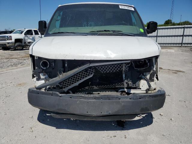 1GCSGAFX9C1147656 - 2012 CHEVROLET EXPRESS G1 WHITE photo 5