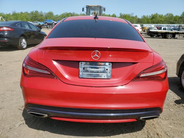 WDDSJ4GB9JN510345 - 2018 MERCEDES-BENZ CLA 250 4MATIC RED photo 6