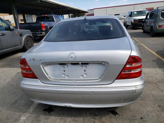 WDBNG75J9YA105300 - 2000 MERCEDES-BENZ S 500 GRAY photo 6