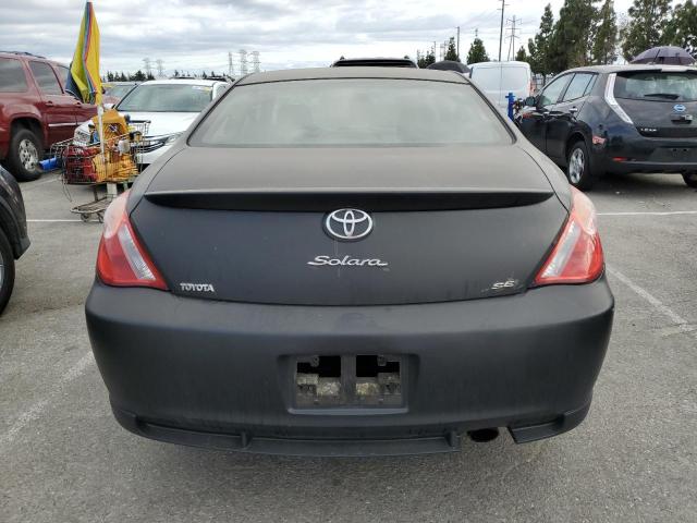 4T1CE38P14U830661 - 2004 TOYOTA CAMRY SOLA SE BLACK photo 6