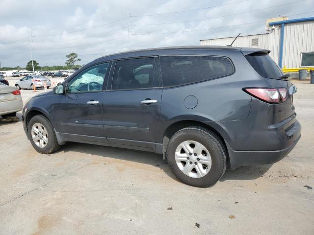 1GNKRFED4DJ259000 - 2013 CHEVROLET TRAVERSE LS GRAY photo 2